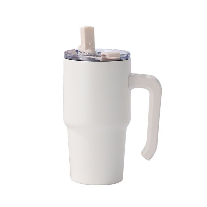 Wholesale Double-Layer 304 Stainless Steel Vacuum Insulated Car Cup Simple Modern Style Thermal Mug Cold Resistant Ice Dominating Cup